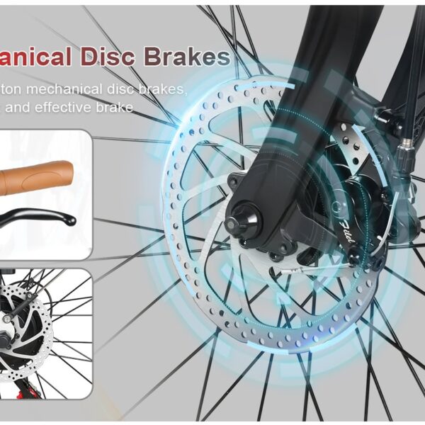 RS-A07 levyjarrut takapyörässä – turvallinen ja tehokas pysähtyminen