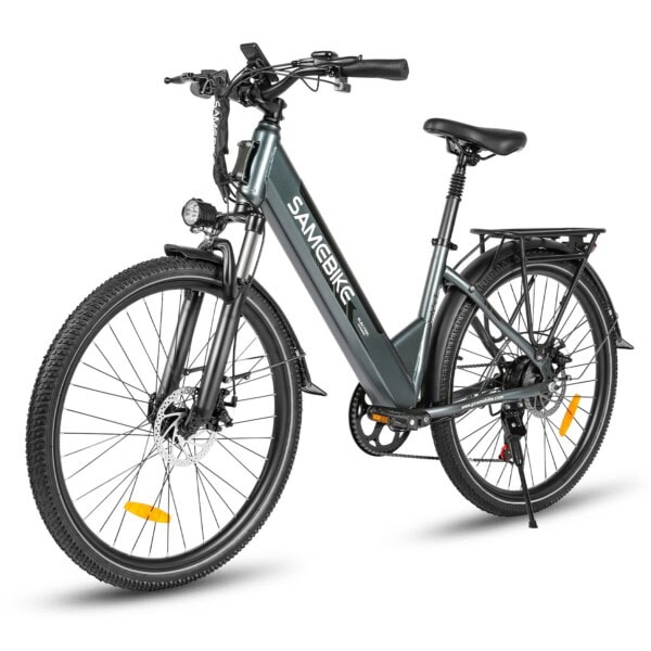 Samebike RS-A01Pro-T 500W kaupunkisähköpyörä ( Unisex ) - Harmaa