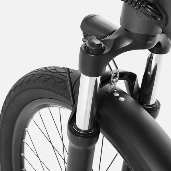 Irrotettava akku DYU C1 sähköpyörässä