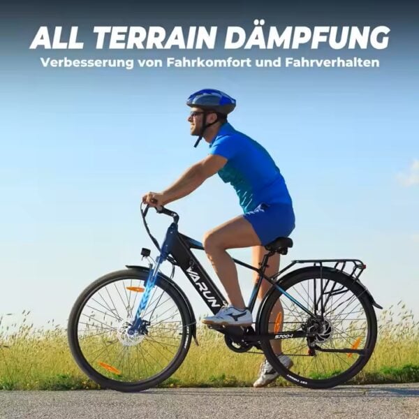 VARUN S700 -pyörän 28 tuuman renkaat