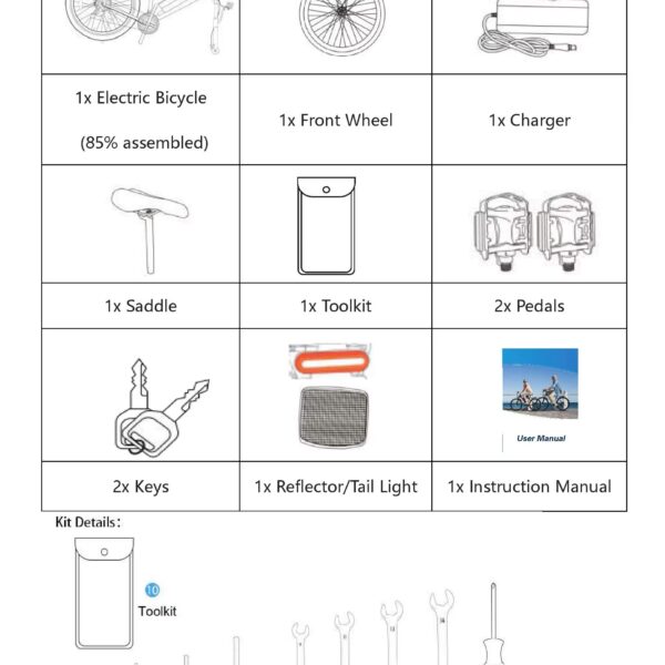 Alykas ja kevyt sahkopyora tehokkaalla poljinavustuksella ja CE-hyvaksynnalla