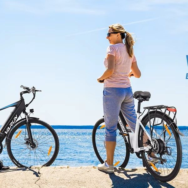 VARUN S700 -sähköpyörä soratiellä