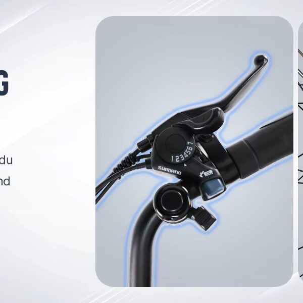 Sahkopyora jossa kapea rengaskoko ja hyva hallittavuus