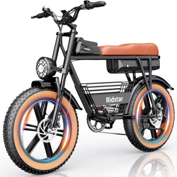 Ridstar CR20 sähköfatbike koeajossa Kruunuvuorenrannassa