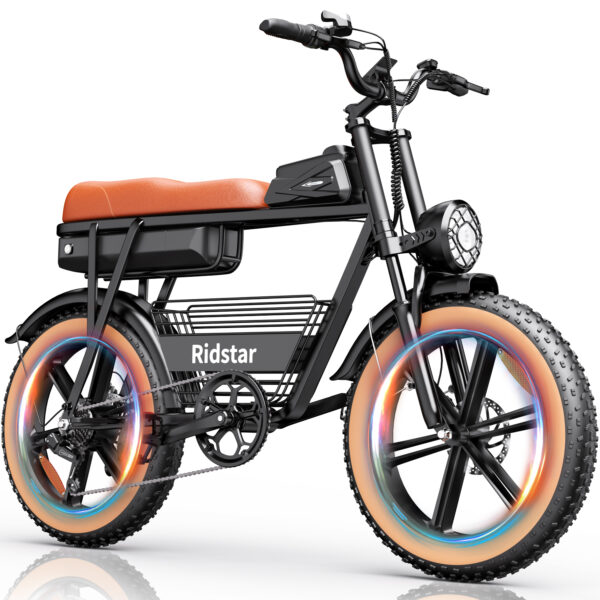 Ridstar CR20 sähköfatbike kaupungin katukuvassa