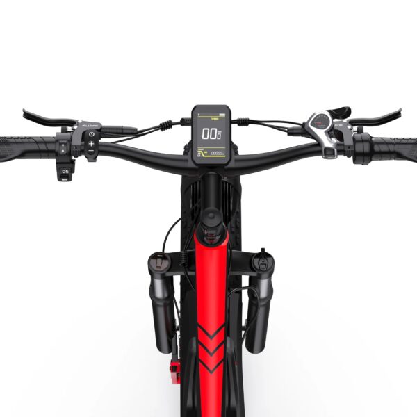 duotts s26 fatbike naytto ja digitaalinen hallintapaneeli