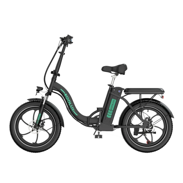 Koolux BK6S 500W taitettava sähköpyörä kaupungin kaduilla