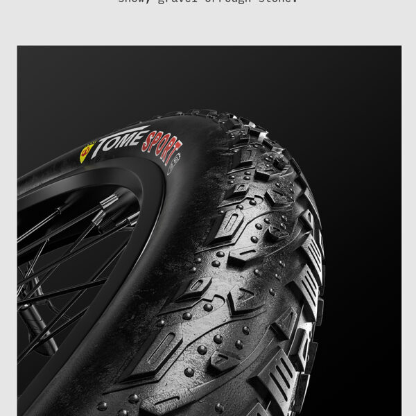 Täysjousitettu sähköpyörä kaupunkinäkymässä