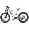 Samebike RS-A08 II sähkömaastopyörä sivuprofiilissa valkoista taustaa vasten
