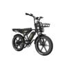 Koolux X9 sähköfatbiken fat-renkaat hiekkatiellä