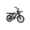 Koolux X9 sähköfatbiken irrotettava akku esillä