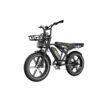 Koolux X9 sähköfatbike metsäpolulla ajossa