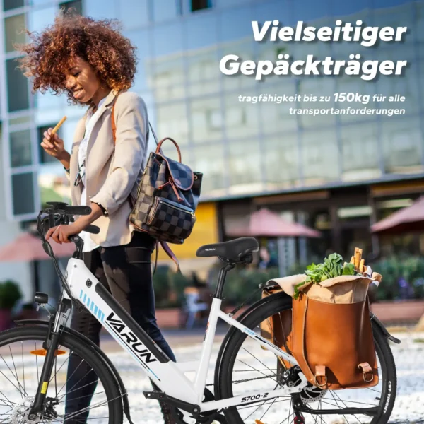 Varun S700-2 sähkömaastopyörän Shimano TX50 -vaihteisto