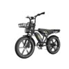 Koolux X9 sähköfatbike valkoisella taustalla sivuprofiilista