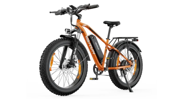 Varun M26-2 PLUS sähkömaastopyörä käyttäjä koeajossa