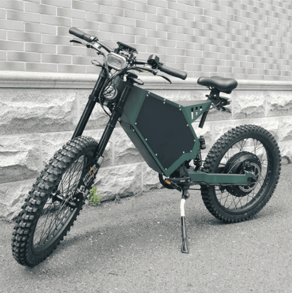 Sähköpyörä-Bomber-S1-5000W - vihreä