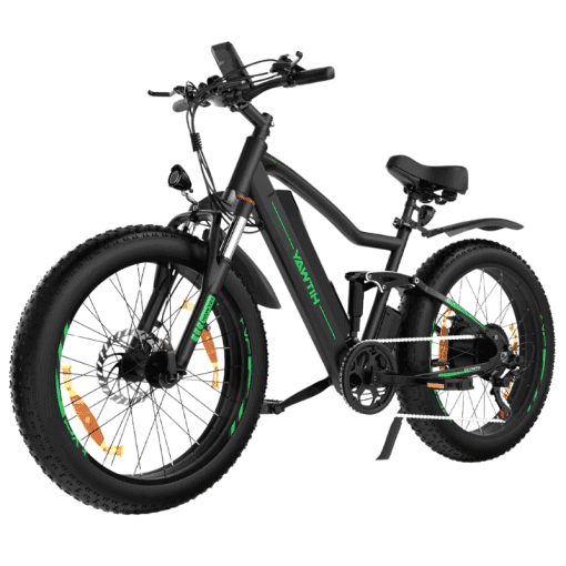 BK9S-HW sähkömaastopyörä lähikuva maastorenkaista