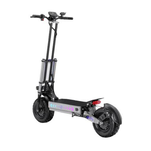 OOTD TD90 – Sähköpotkulauta moottorit ja akku lähikuvassa