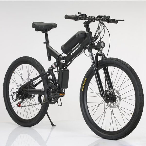 Frike-S2-Täysijousitettu-Taitettava sähköpyörä-250w-oikea viisto kuva