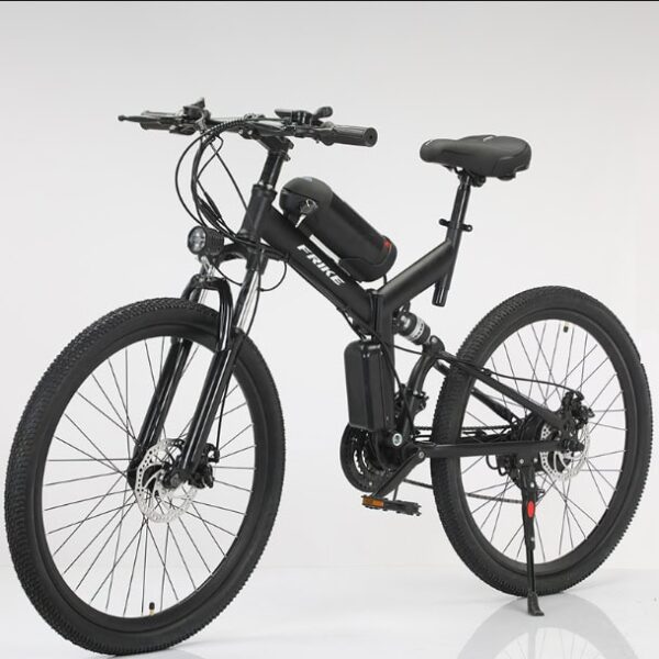 Frike-S2-Täysijousitettu-Taitettava sähköpyörä-250w-vasen puoli