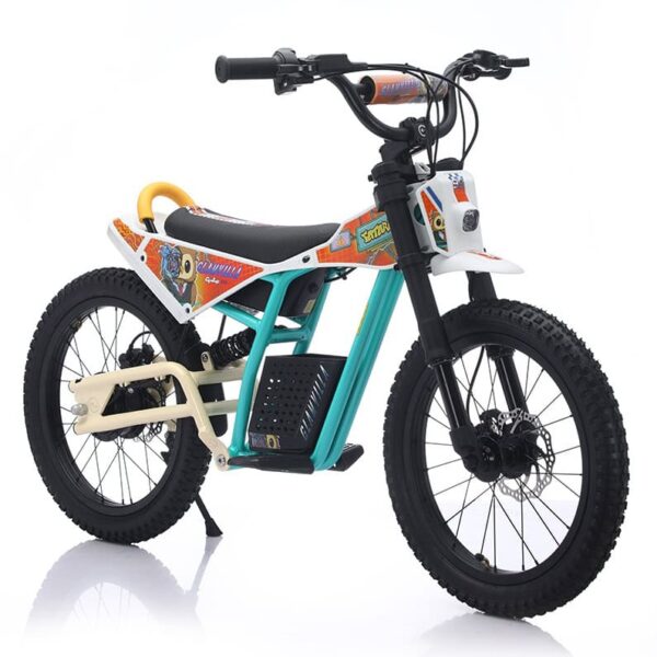 Lasten-250W-valkoinen-sahkopyora