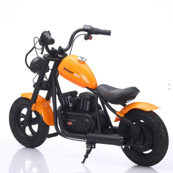 Oranssi-250W-lastensähköpyörä-kuva3