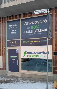 sähköpyörämyymälä helsinki