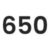 650€