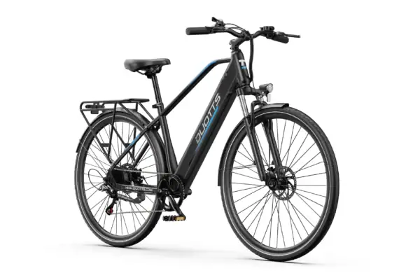 Duotts C29 Lite sähköpyörä musta 27.5 kevyt kaupunkipyörä
