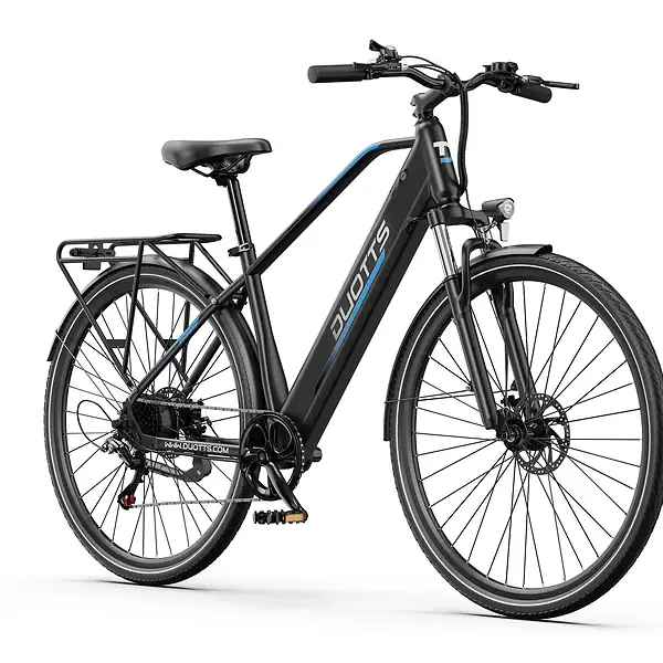 Duotts C29 Lite sähköpyörä musta 27.5 kevyt kaupunkipyörä