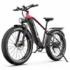 Duotts F26 Lite sähköpyörä sivuprofiilista - leveärenkainen fatbike modernilla rungolla