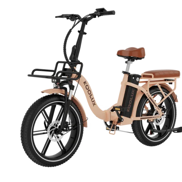 Koolux X16 e-bike edestä kuvattuna