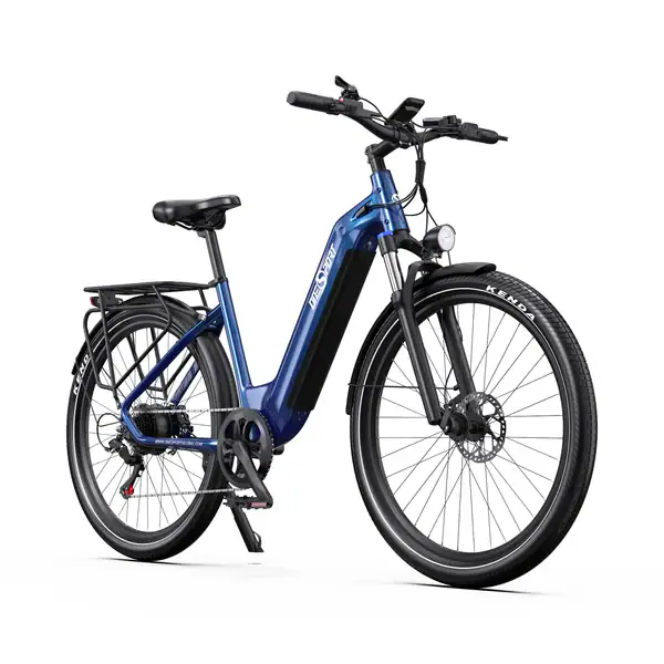OneSport OT05 250W sähköpyörä ajossa - mukava ja vakaa arkeen