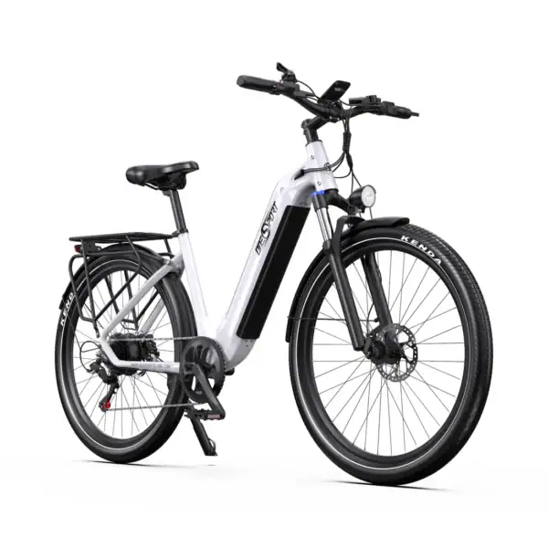 OneSport OT05 250W sähköpyörä kaupunkiajossa - kevyt hybridisähköpyörä työmatkoille
