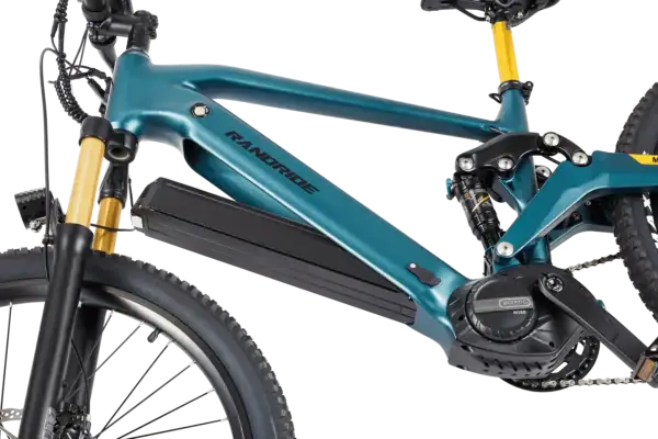 MX500 sähköpyörä 48V akku ja runkoon integropitu design