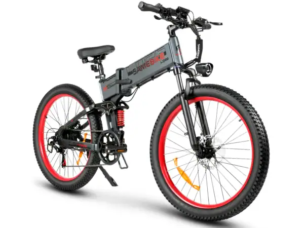 Samebiko LO26 Plus 1000W sähköfatbike leveillä renkailla maastoajoon