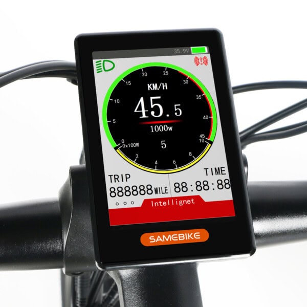 Samebike lo26 plus näyttö lähikuva