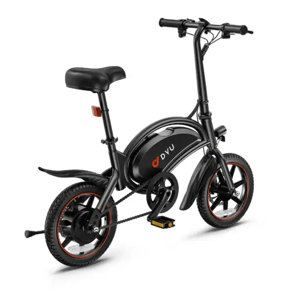 Dyu-D3S-14-Inch-Taitettavasähköpyörä-mini-folding-Electric-bike-kuva4