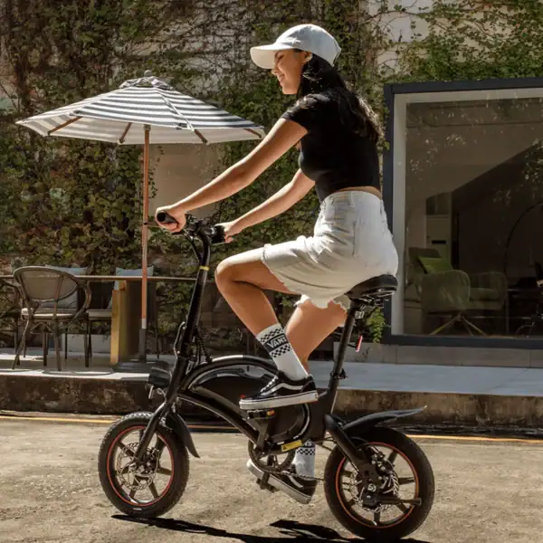 Dyu-D3S-14-Inch-Taitettavasähköpyörä-mini-folding-Electric-bike-kuva9