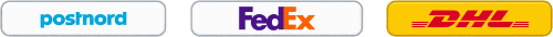 postnord fedex ja dhl logot.